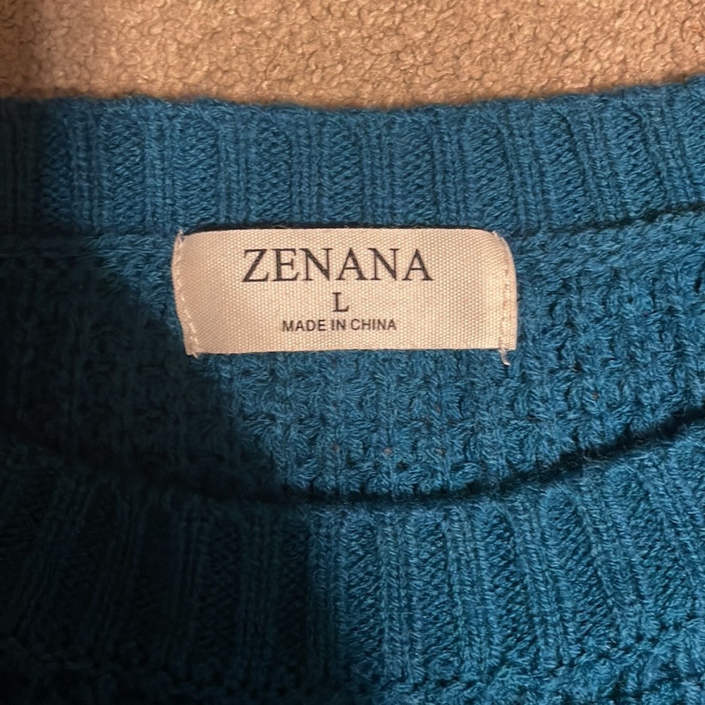 Teal Sweater - Picture 2 of 3